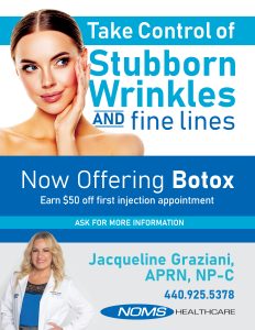 Jacqueline Graziani NP Botox Treatments in Cleveland Area Offices in Sheffield, Parma, Sandusky